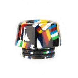 Drip Tip 810 Multi Colour Resin SA200 (Volcano Style)